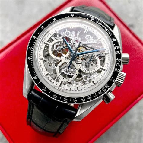 omega skeleton automatic watch|omega skeleton speedmaster.